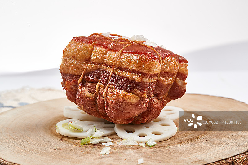 柴沟堡熏肉（烟熏五花肉）图片素材