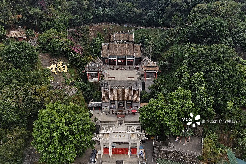 广西梧州龙母庙图片素材