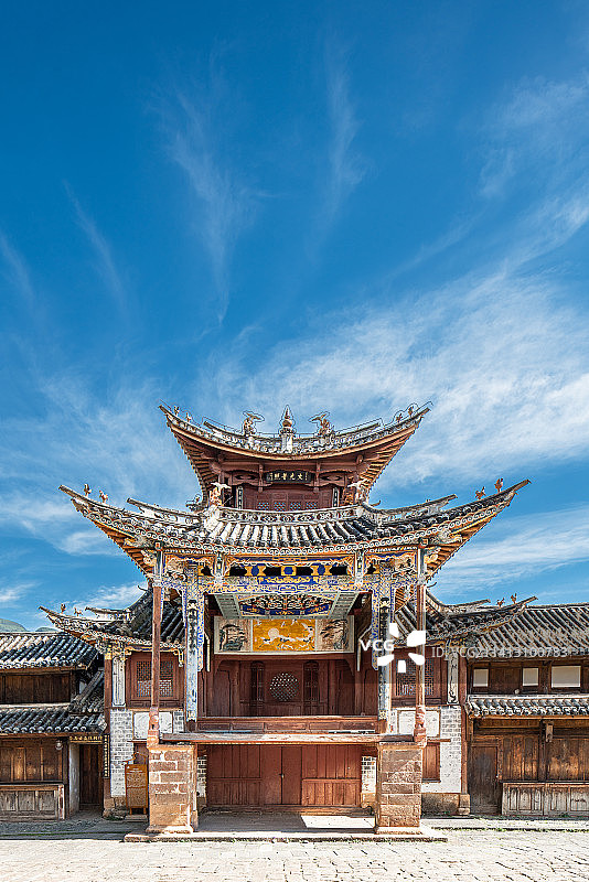 沙溪古镇古戏台图片素材
