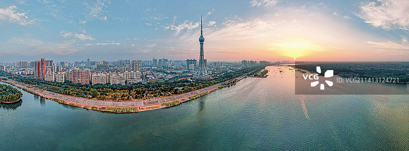 洛浦晨景图片素材