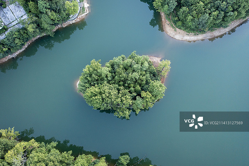贵州清镇市红枫湖图片素材