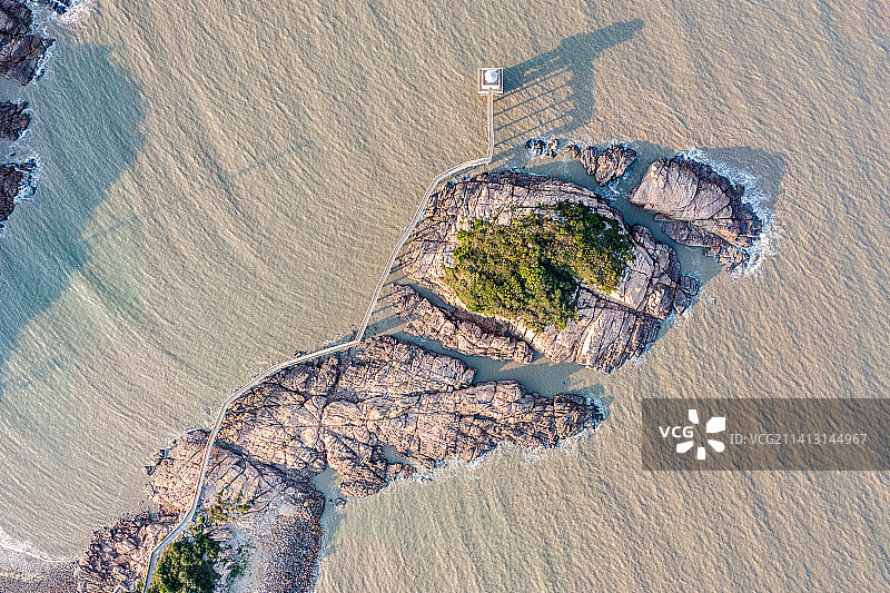航拍宁波象山松兰山海岛图片素材