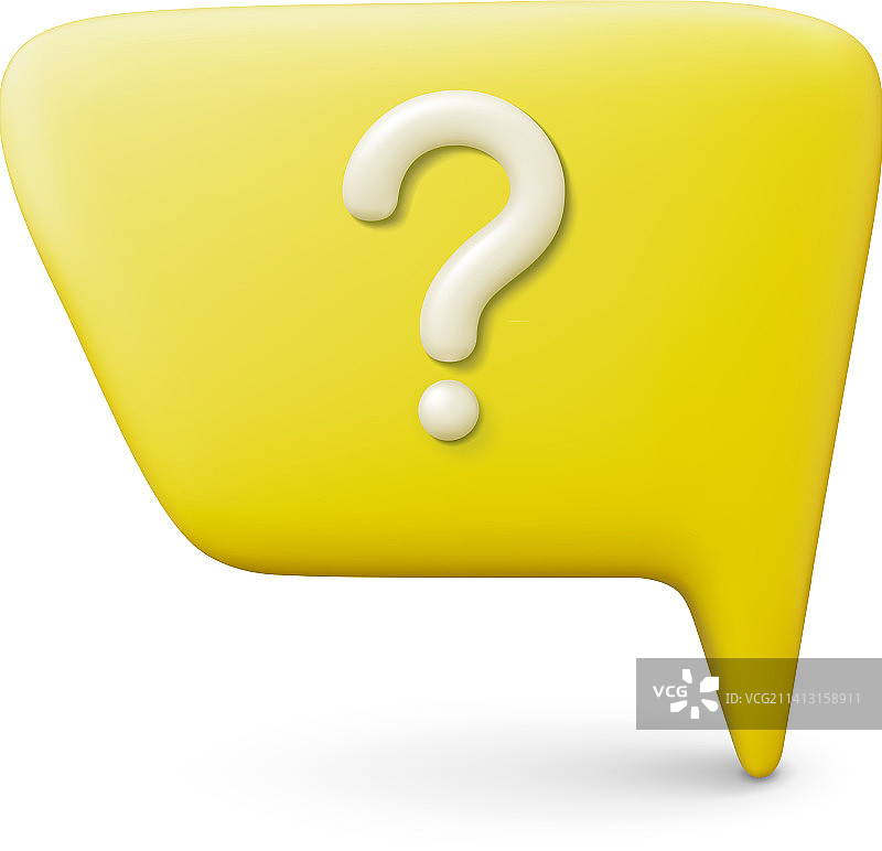 3D对话气球思维泡泡图片素材