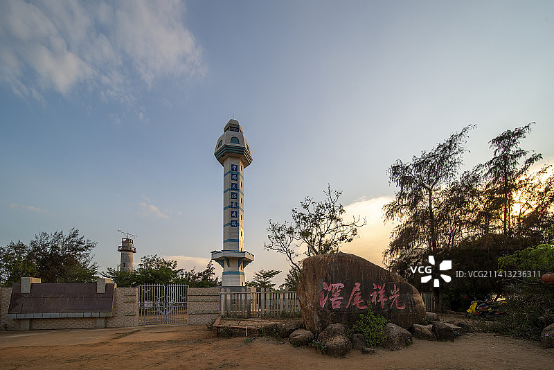 大陆最南端灯塔图片素材