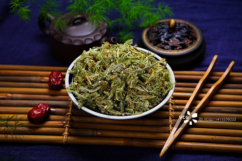 中药材伸筋草图片素材