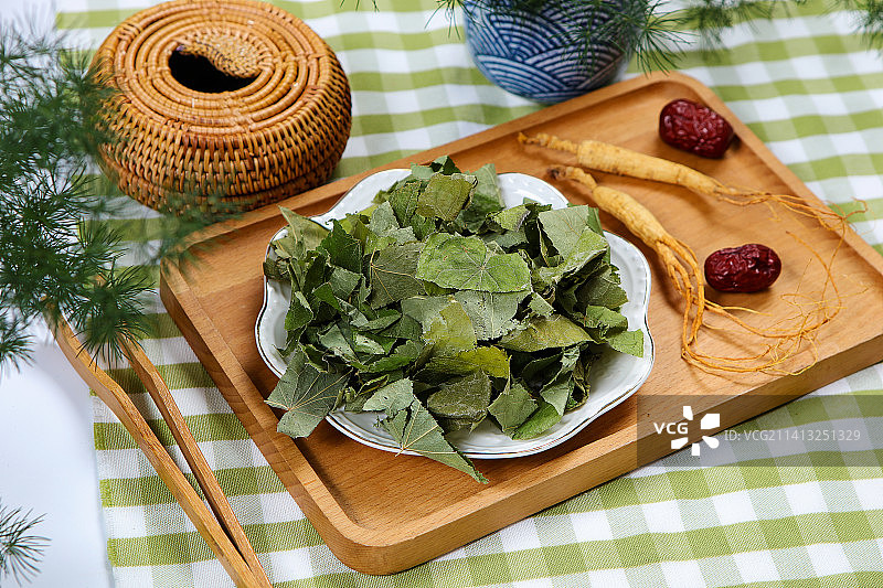 中药材淫羊藿图片素材