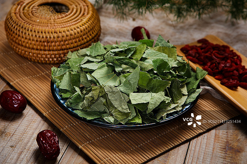 中药材淫羊藿图片素材