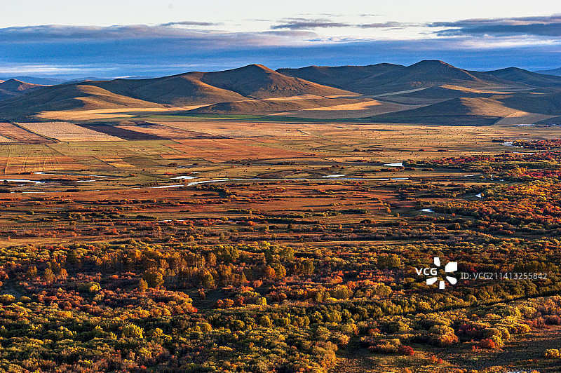 根河湿地图片素材