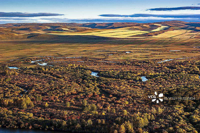 根河湿地图片素材