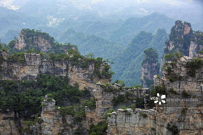 张家界风景区图片素材