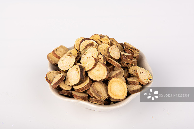 中医中药甘草片图片素材