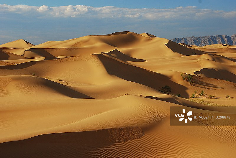 库布其沙漠图片素材