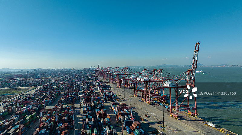 广州港口图片素材