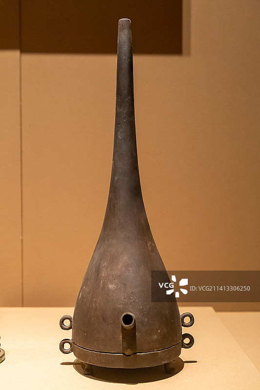 周代铜熏 湖北随州曾侯乙墓出土 湖北省博物馆藏图片素材