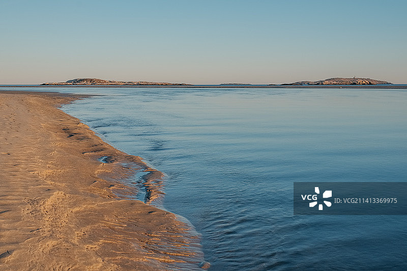 美国波帕姆海滩海景图片素材