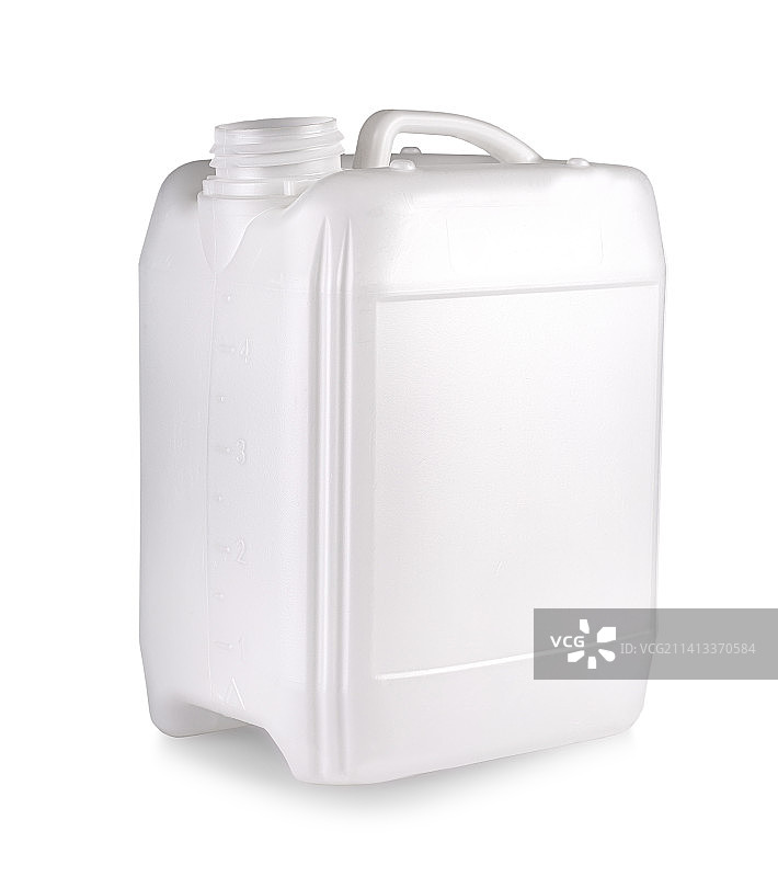 白色背景上的液体罐图片素材