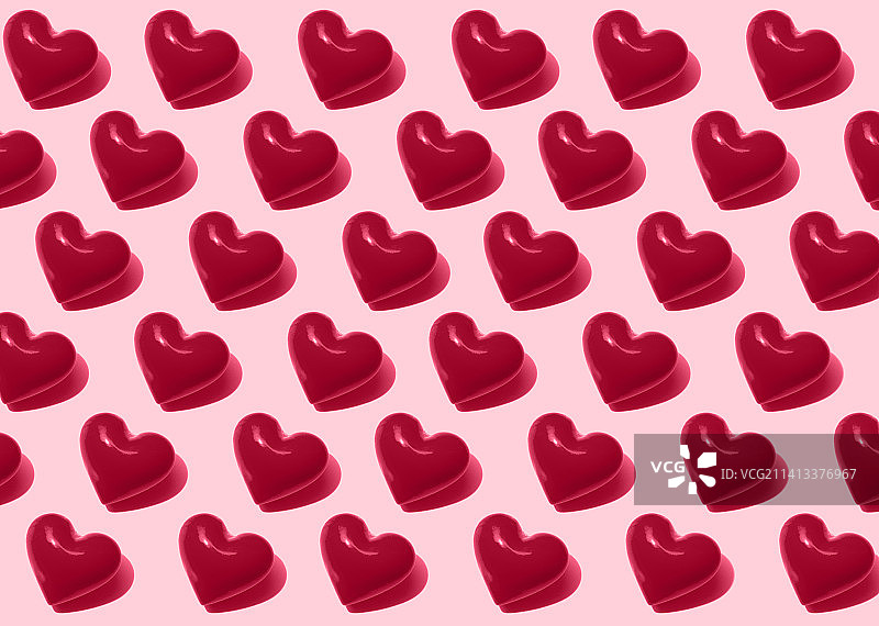 Viva magenta，2023年新潮色情人节爱心图片素材