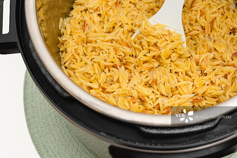 碗中米饭特写，美国加利福尼亚州图片素材