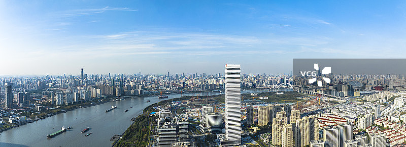 上海后滩地标风光图片素材
