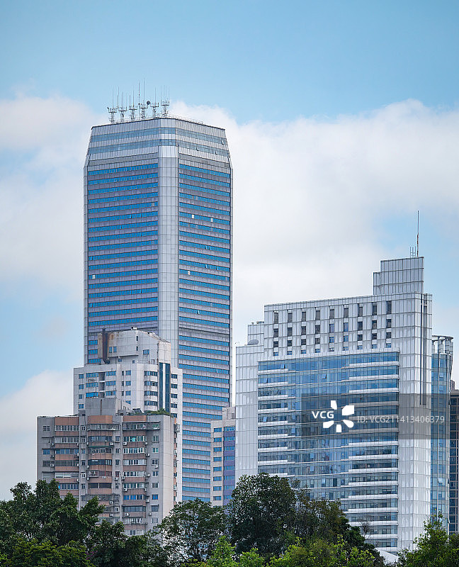 经济开发区密集办公楼宇错落有致鳞次栉比提升城市活力彰显金融改革试验区科技创新发展强劲竞争力现代气息图片素材