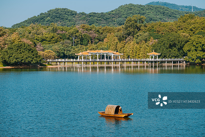 广州麓湖图片素材