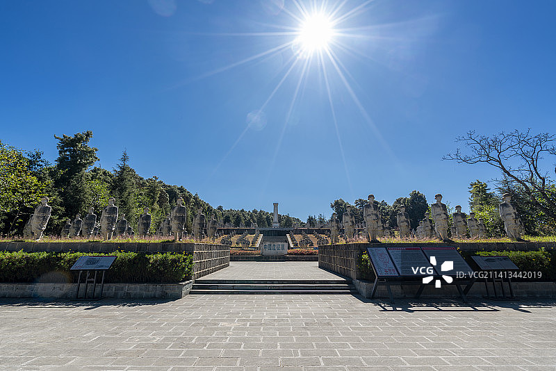 保山龙陵松山抗战遗址图片素材