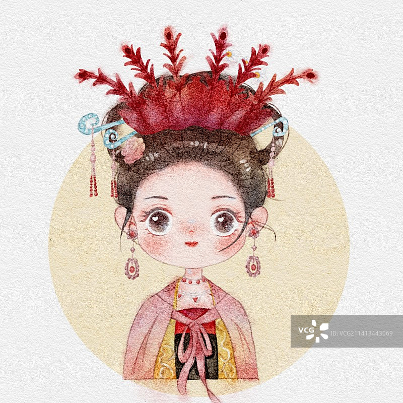 女儿国国王图片素材