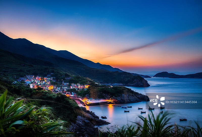 海岛人家图片素材