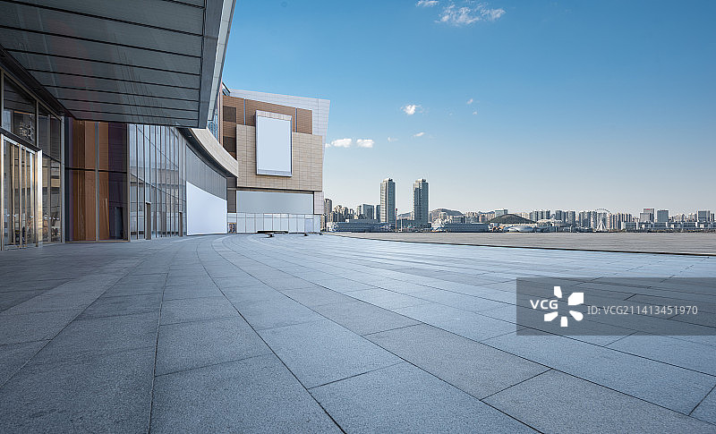 建筑外部与城市天际线图片素材