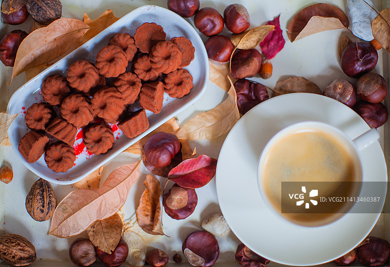 松露巧克力，巧克力图片素材