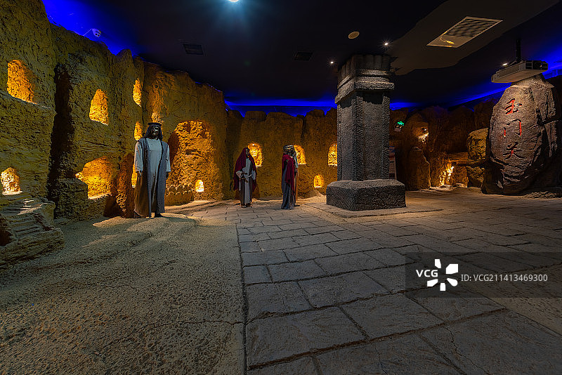 新疆吐鲁番坎儿井源博物馆图片素材