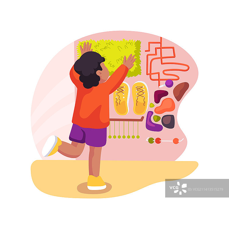 独立卡通感觉墙图片素材