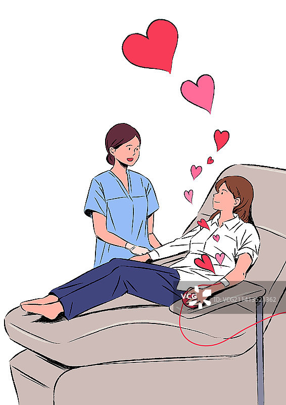 世界献血者日：献血公益活动图片素材