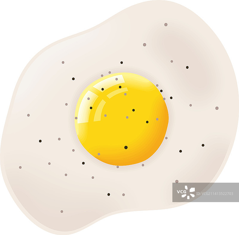 煎蛋鸟瞰食品图片素材