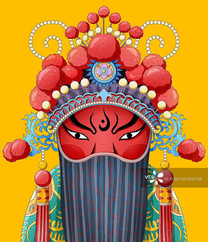 中国风非遗京剧戏剧人物形象图片素材