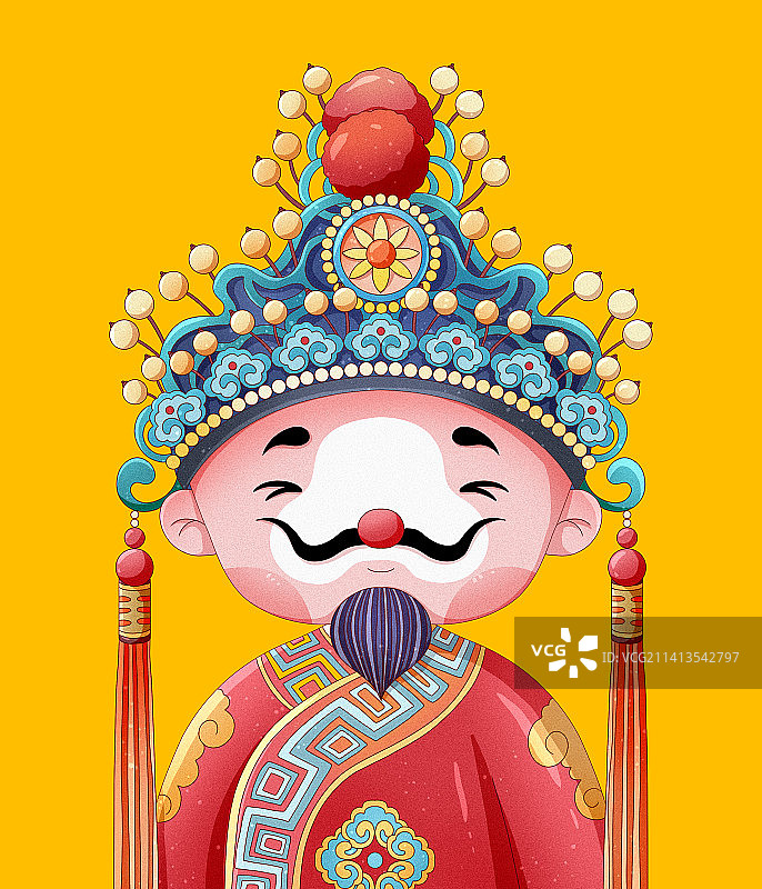 中国风非遗京剧戏剧人物形象图片素材