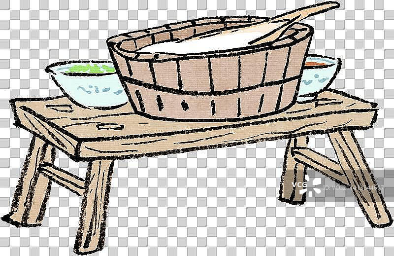 古代小吃炊具元素图片素材