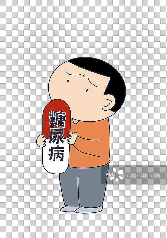 元素：糖尿病人图片素材