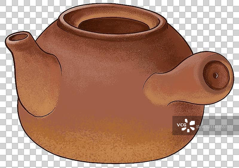 粗陶罐子图片素材