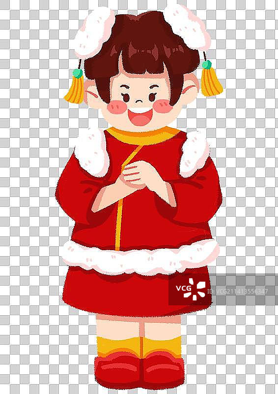 百年女孩图片素材