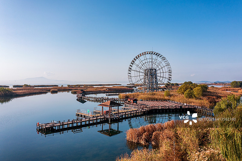 苏州吴中太湖湿地公园图片素材