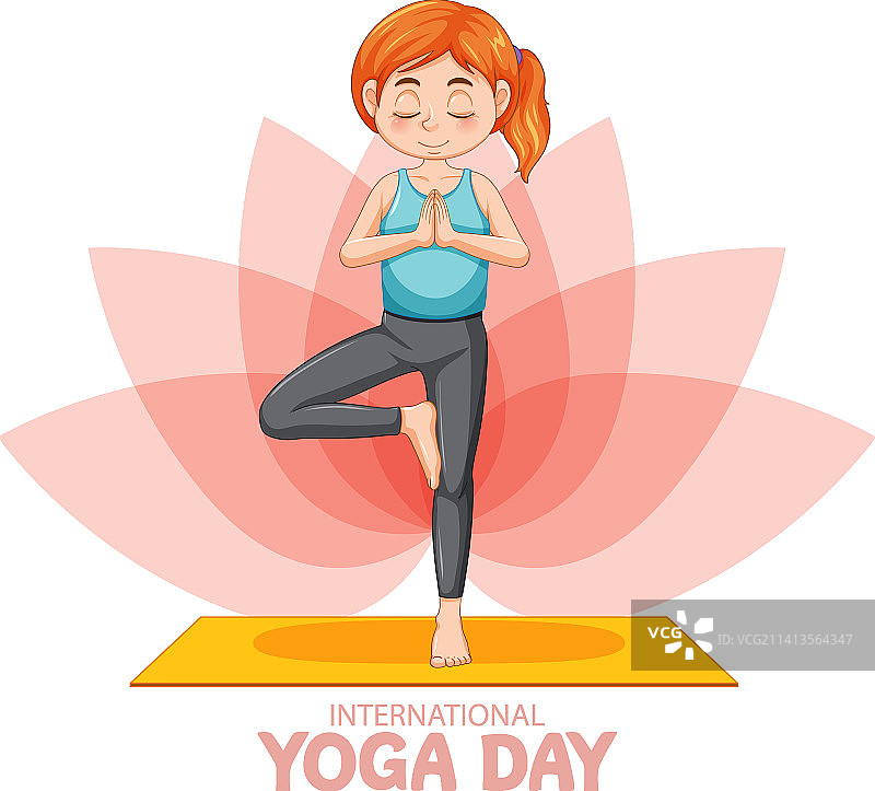 国际瑜伽日banner设计图片素材