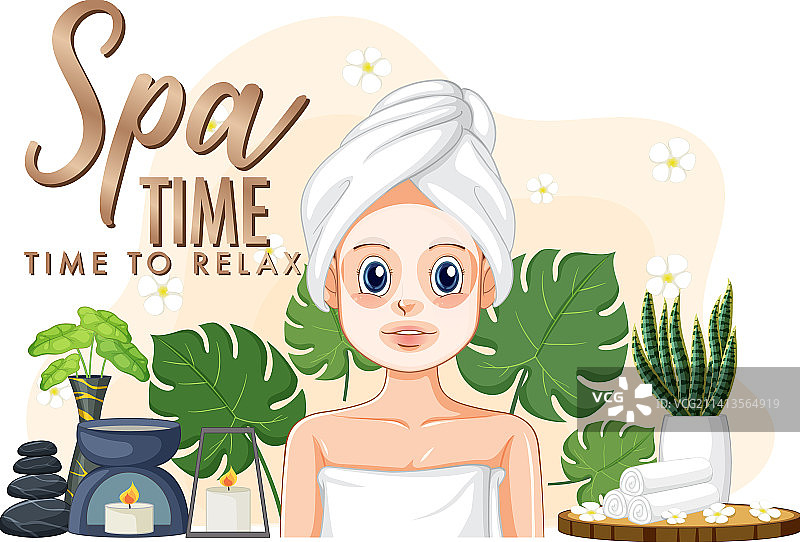 豪华水疗海报模板设计图片素材