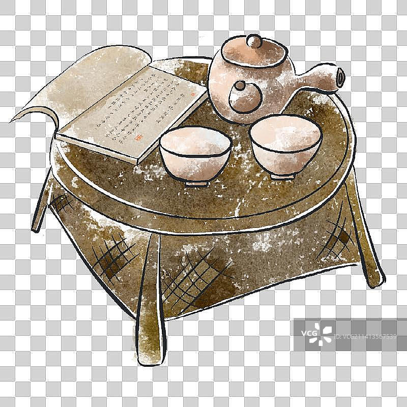 煮茶，品茶图片素材