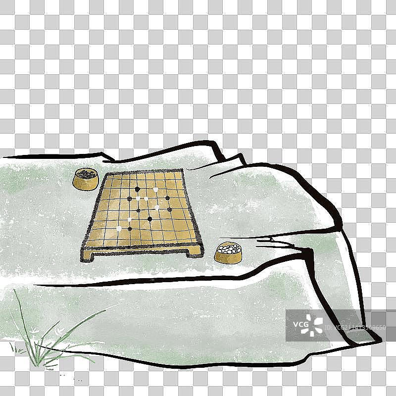 国风围棋图片素材