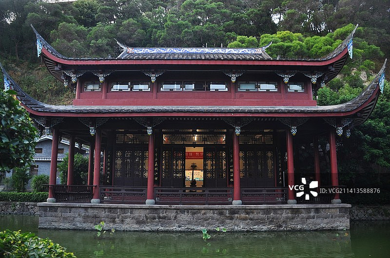 福州马江海战昭忠祠图片素材