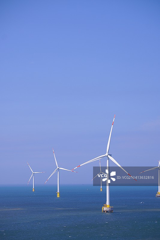 海上风车图片素材