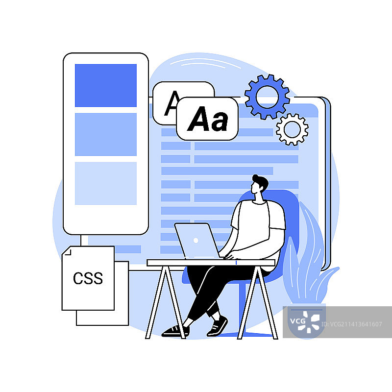CSS代码隔离卡通图片素材