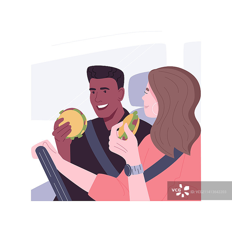 卡通午餐图片素材