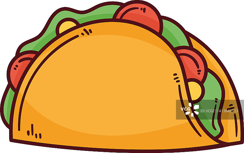 墨西哥玉米卷饼快餐图片素材